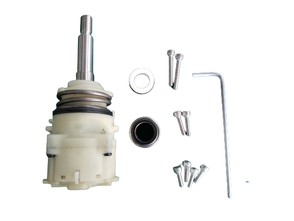 GRIP TECH TOOLS diver drill gear assembly kit; white plastic housing with metal shaft and seals on Tampa Home & Garden Store