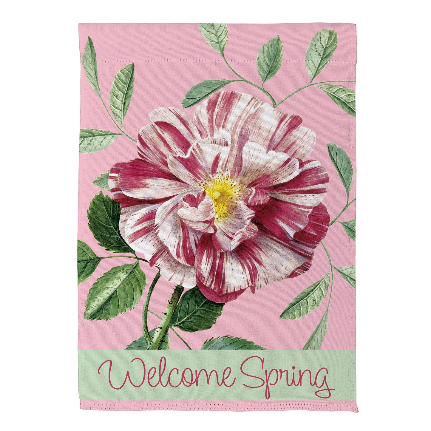 Radiant Pink Flower Suede Garden Flag - Tampa Home & Garden Store