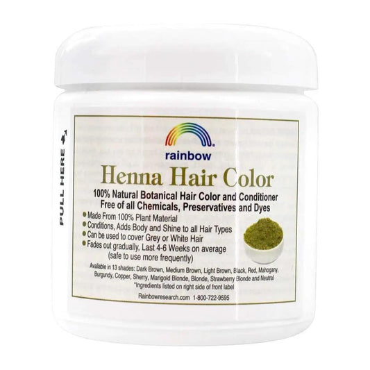 Rainbow Henna Hair Color Persian Strawberry 4oz 100% natural botanical color by Rainbow Research on Tampa Home & Garden Store