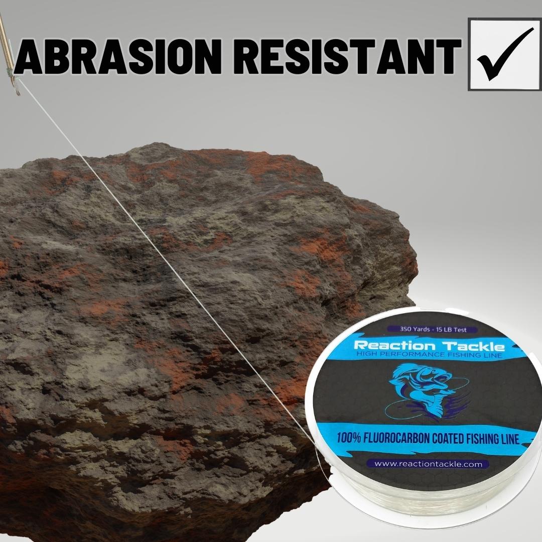 Reaction Tackle Fluorocarbon Coated Fishing Line - Tampa Home & Garden Store