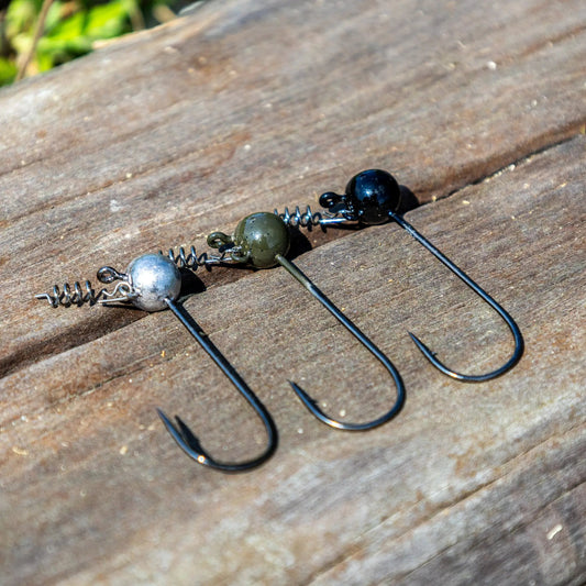 Lead Stand-Up Shaky Head Jigs, 10-pack, assorted colors by Reaction Tackle on Tampa Home & Garden Store