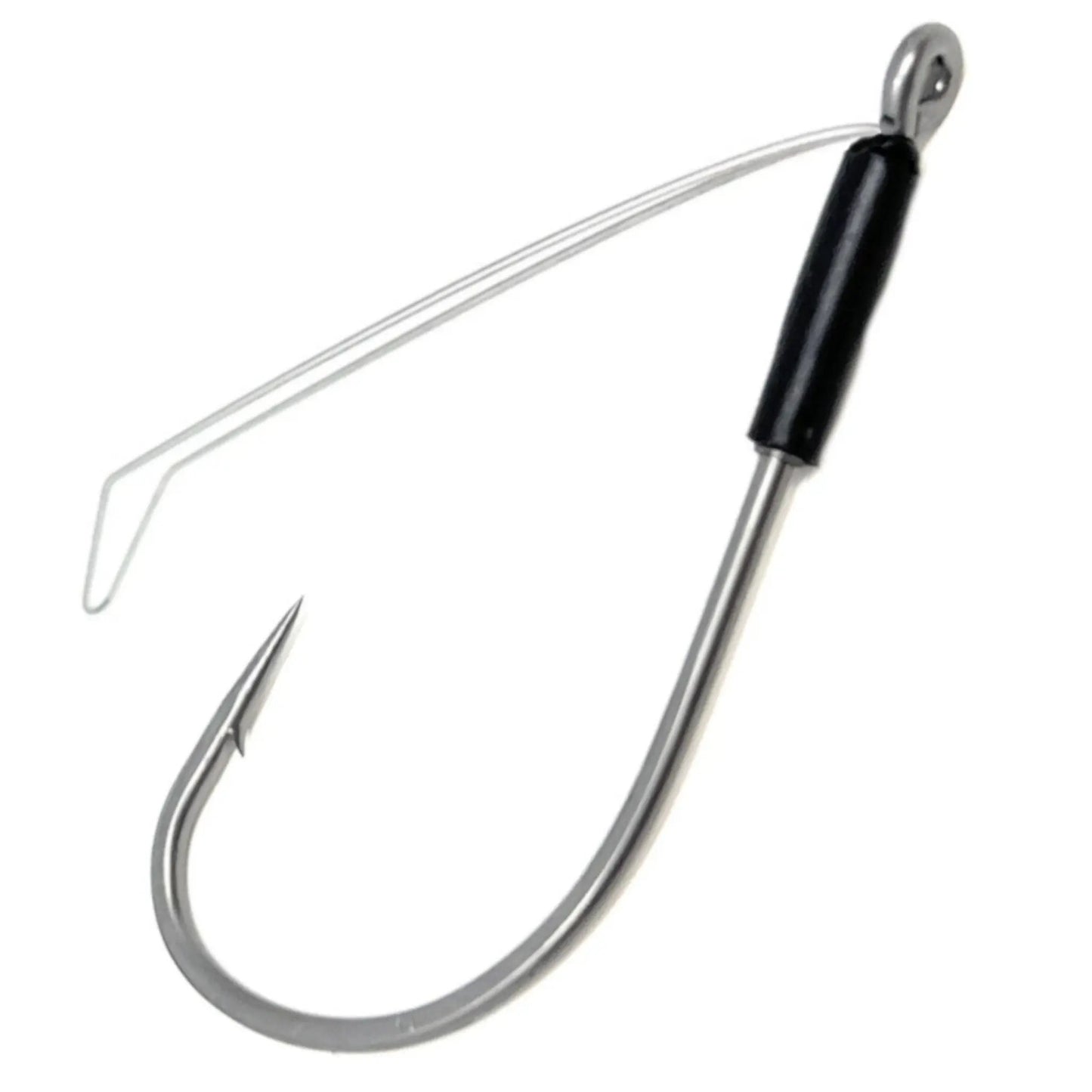 Reaction Tackle Wacky Neko Hook 25-pack, silver metal fishing hooks on Tampa Home & Garden Store