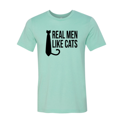 Real Men Like Cat T-Shirt - Tampa Home & Garden Store