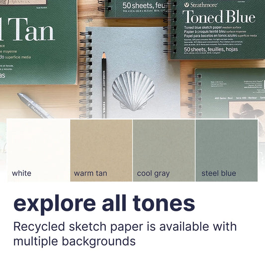 Recycled Paper Pad, 400 Series, 100 Sheets, 11" X 14" - Tampa Home & Garden Store
