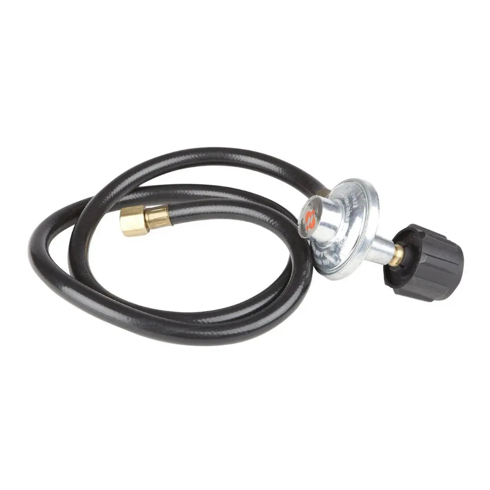 Regulator with 3ft hose black hose brass fittings Fire Sense label patio heater accessory on Tampa Home & Garden Store