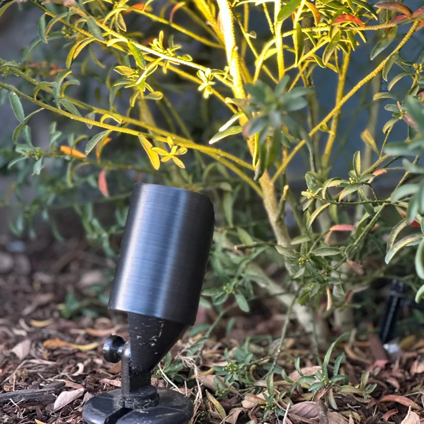 Rein Adjustable Brown Brass Spotlight Low Voltage Landscape Lighting - Tampa Home & Garden Store