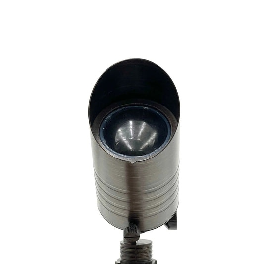 Rein Brown Brass MR8 Spot Light Low Voltage Outdoor Lighting - Tampa Home & Garden Store