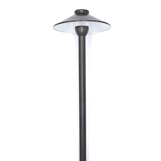 Rein Brown Brass Path Light Low Voltage Outdoor Lighting - Tampa Home & Garden Store