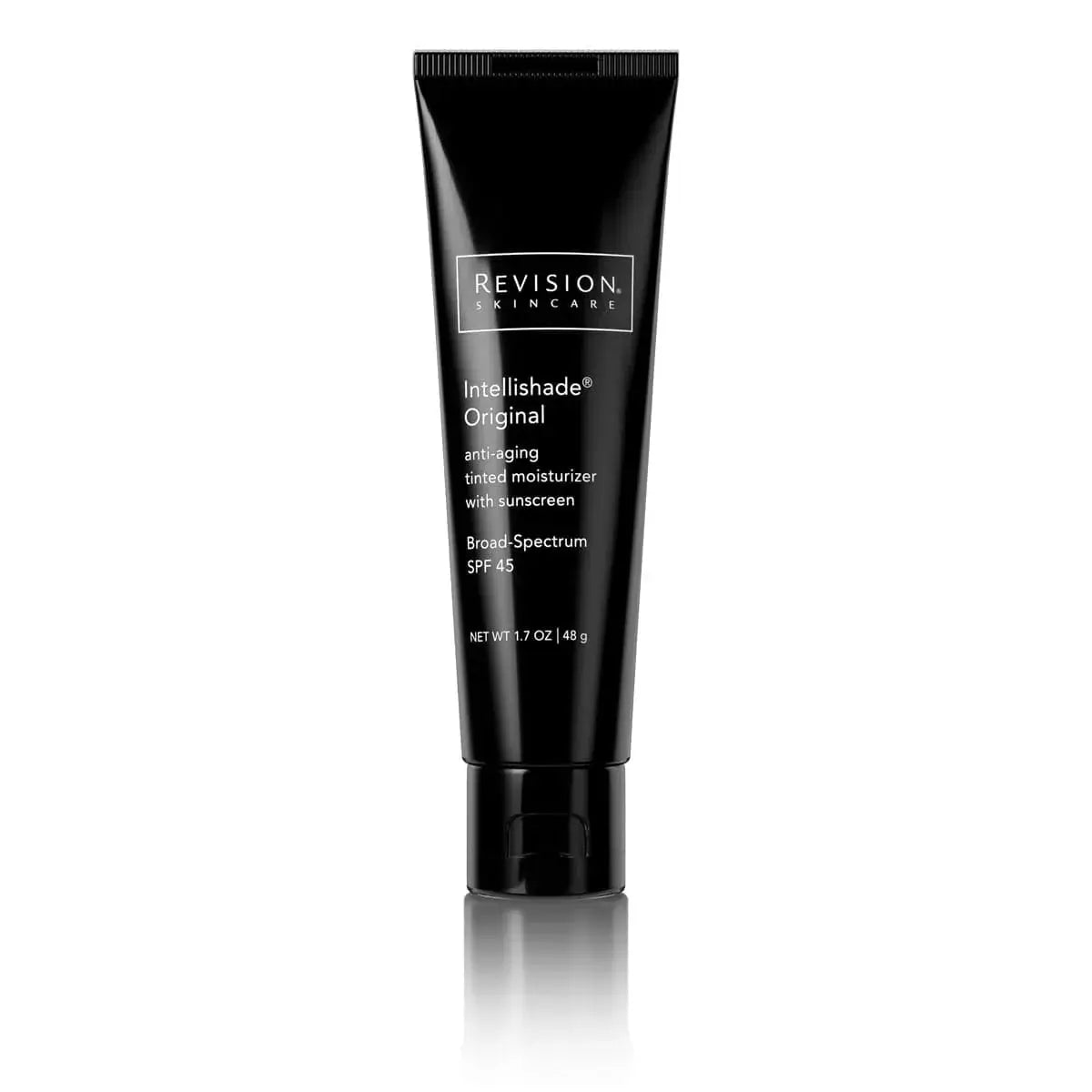Revision Skincare Intellishade Original tinted moisturizer with SPF 45 black 1.7 oz tube on Tampa Home & Garden Store