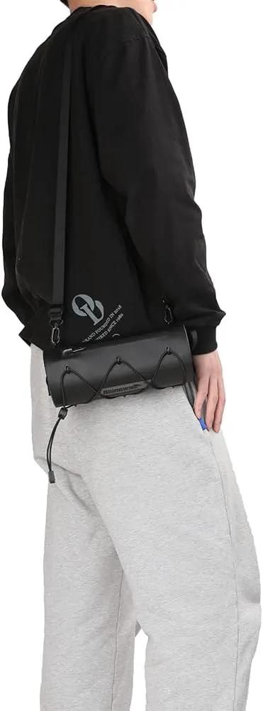 Rhinowalk Waterproof Handlebar Bag 1.9L black with adjustable strap for cycling on Tampa Home & Garden Store