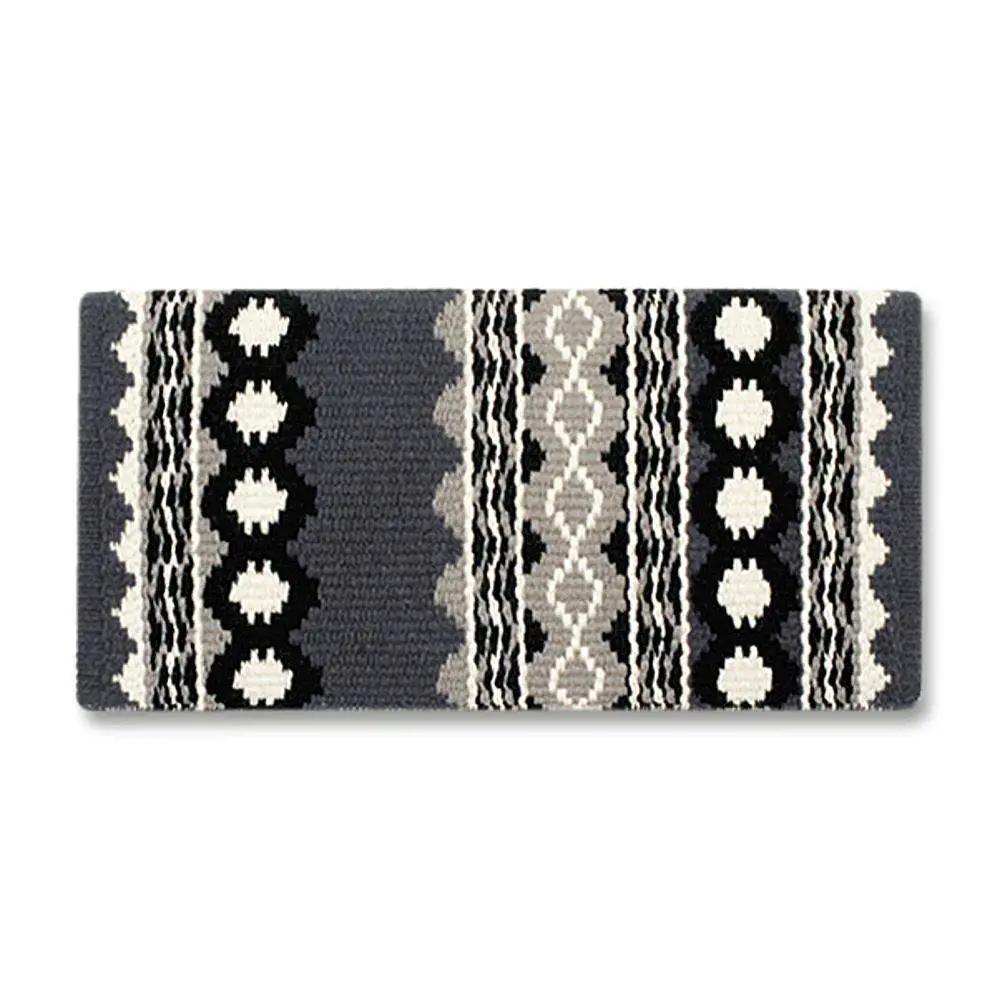 Riverland wool saddle blanket gray-white 36x34 Mayatex on Tampa Home & Garden Store