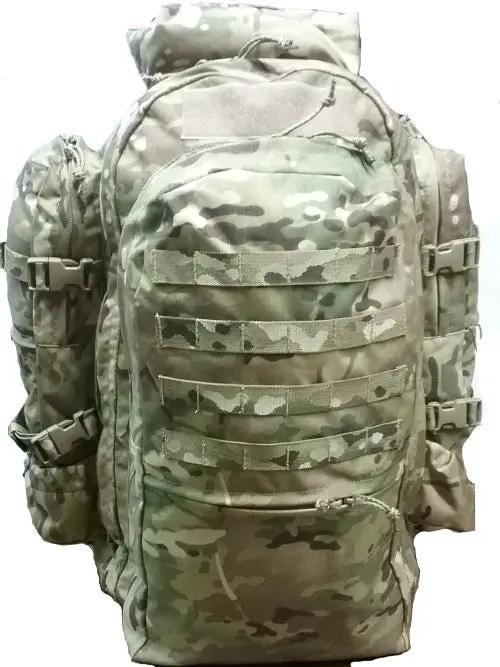 Rock Ape Pack Backpack in camouflage with MOLLE webbing and multiple pockets on Tampa Home & Garden Store