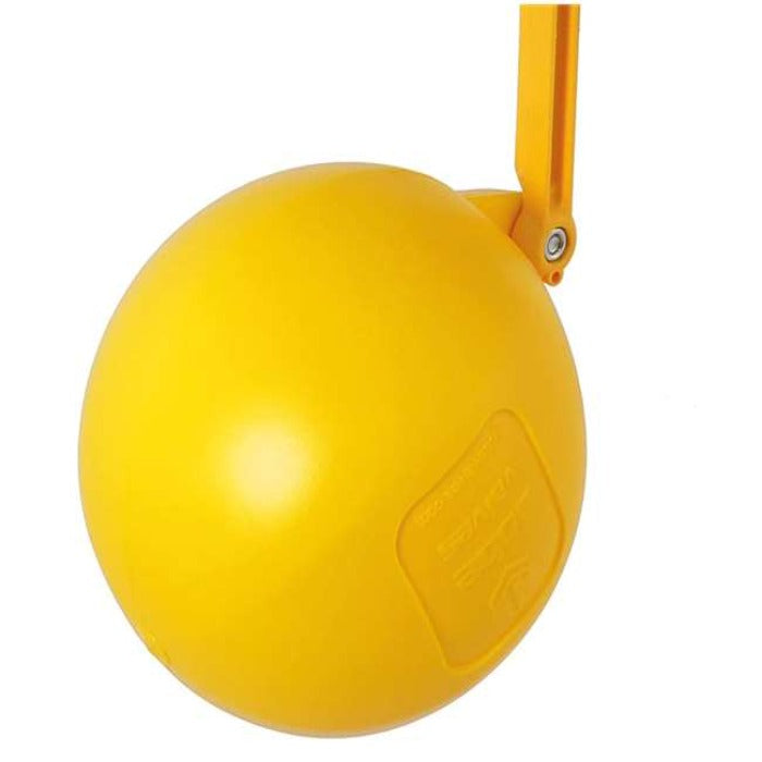 Rojo Autofill 3/4 in yellow plastic ball for landscape supplies Rivendell Distribution on Tampa Home & Garden Store