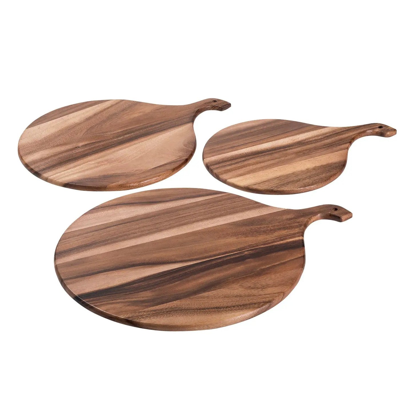 Acacia Wood Cutting/ Charcuterie Board - Large Round - Tampa Home & Garden Store