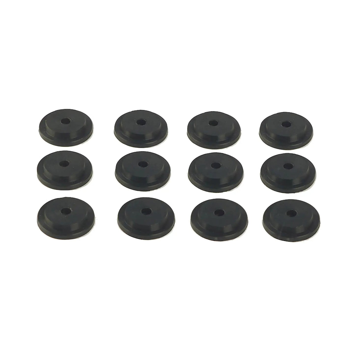 Rubber stoppers set for garden flag stands, 12-pack, black, Evergreen Enterprises on Tampa Home & Garden Store