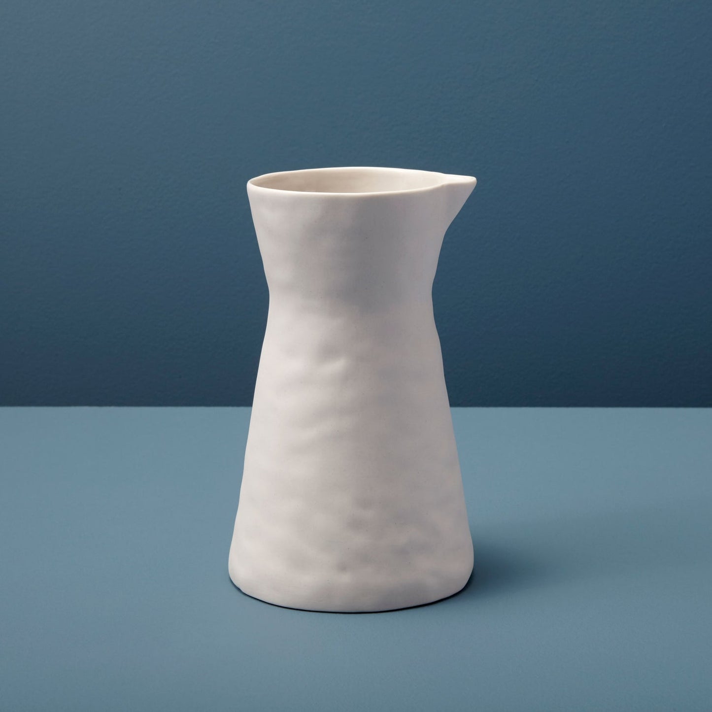 Rugueux Stoneware Carafe Pitcher in Pearl - Tampa Home & Garden Store