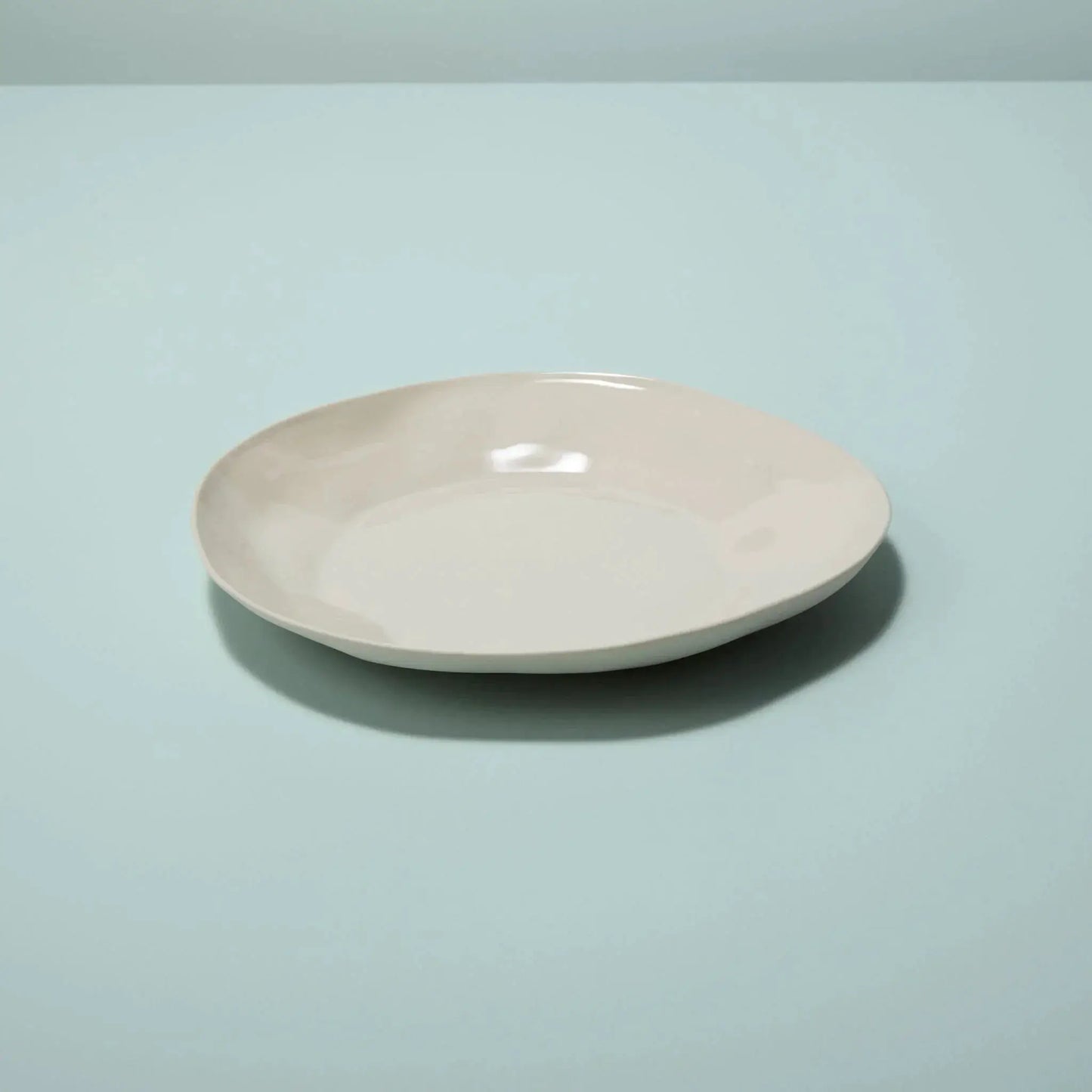 Rugueux Stoneware Side Plate Pearl ceramic dish with smooth glaze on Tampa Home & Garden Store