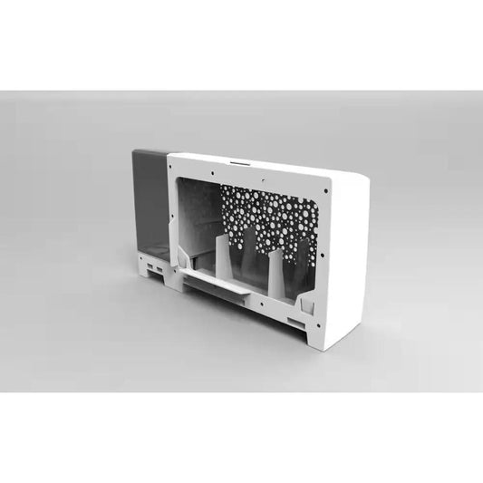 Rumidifier Wall Humidifier white wall-mounted unit with perforated inner panel on Tampa Home & Garden Store