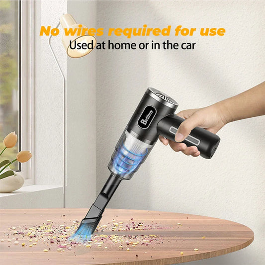 Wireless Handheld Vacuum Cleaner Powerful Portable for Sofa Carpet Debris - Tampa Home & Garden Store