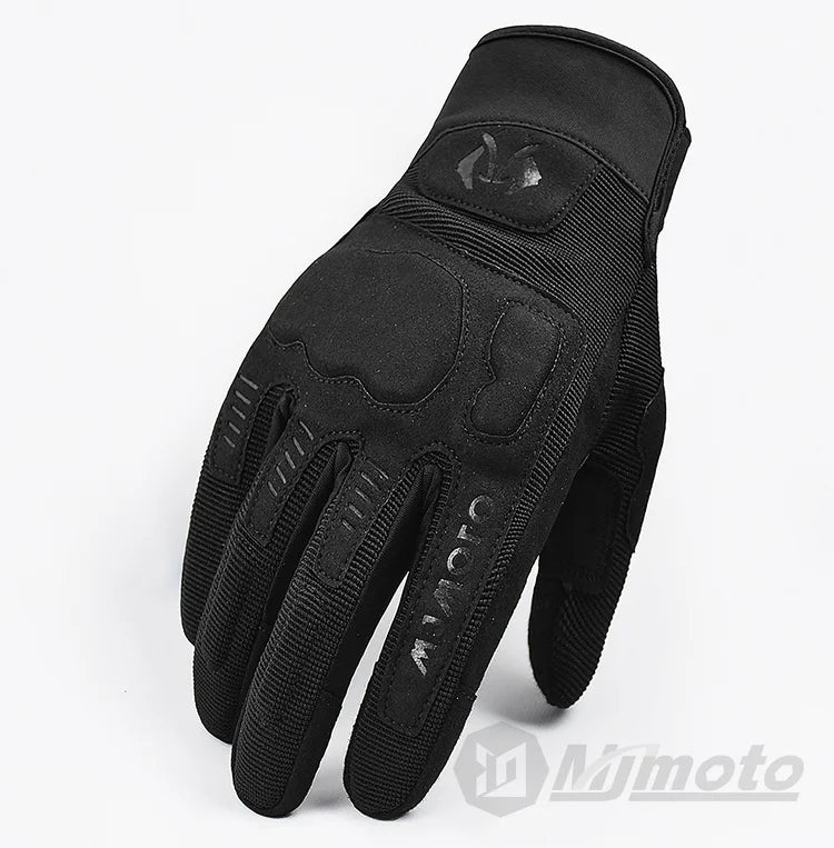 Dirtpaw Race Motorcycle Gloves black breathable motocross glove with Velcro BikerZoneZ on Tampa Home & Garden Store