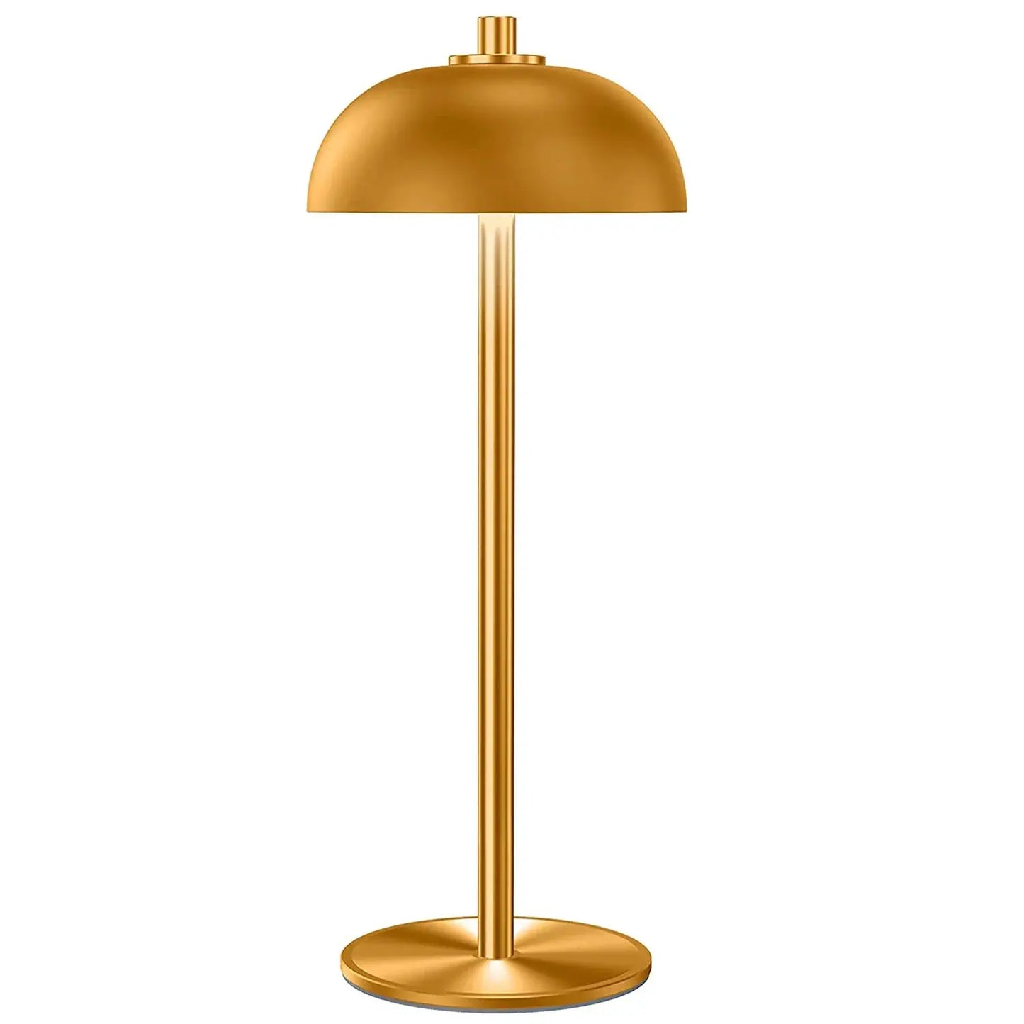Rechargeable Touch Table Lamp Moktan Sabai gold-tone metal desk lamp on Tampa Home & Garden Store