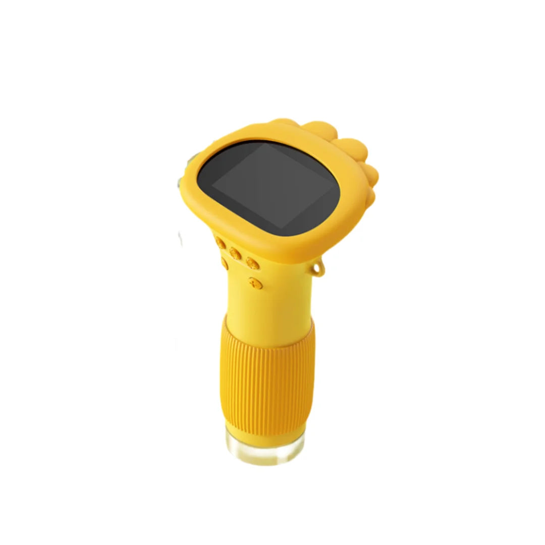 Kids handheld microscope 1000x magnification yellow plastic STEM toy Moktan Sabai on Tampa Home & Garden Store