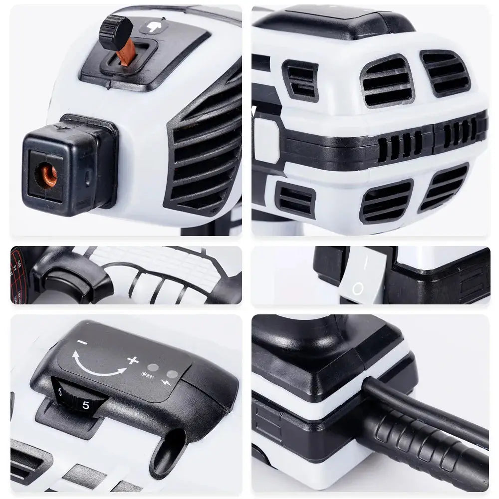 4600W Moktan Sabai handheld arc welder, compact white/black welding machine with dial on Tampa Home & Garden Store