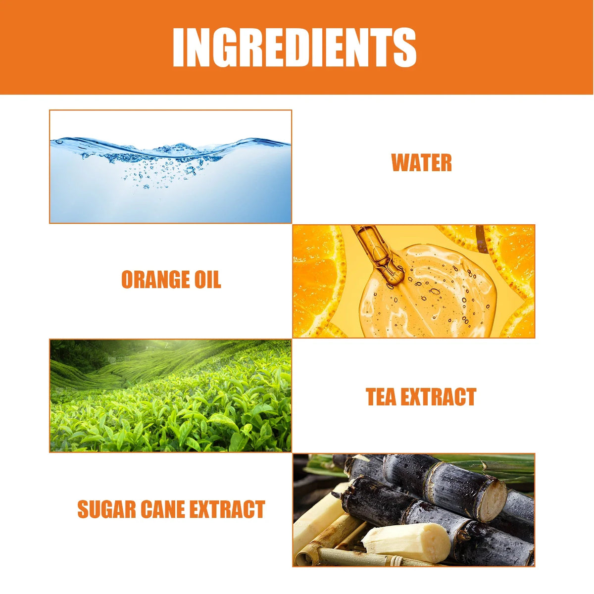 Jaysuing Foot Exfoliating Spray Silcy Skin water orange oil tea extract sugar cane extract on Tampa Home & Garden Store
