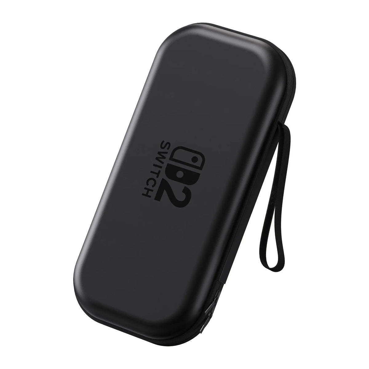 Hard carrying case for Nintendo Switch 2 black shockproof PU cover with wrist strap FLIPSTYLEZLLC on Tampa Home & Garden Store