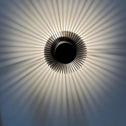 Modern Minimalist Wall Lamp Small Bedside Sconce by Moktan Sabai, black sunburst wall lamp on Tampa Home & Garden Store