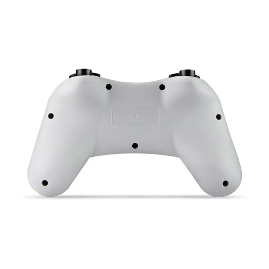 New Bluetooth Controller Gamepad white back view with dual sticks for Switch PS3 PC on Tampa Home & Garden Store