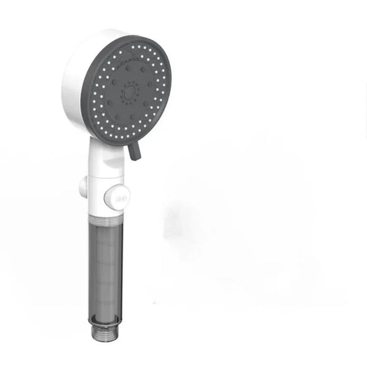 High-pressure handheld shower head Moktan Sabai with 10 spray modes and reservoir on Tampa Home & Garden Store