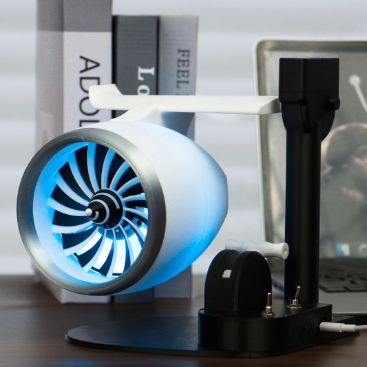 Cool Mist Humidifier with RGB Light Turbo Fan Design - Tampa Home & Garden Store