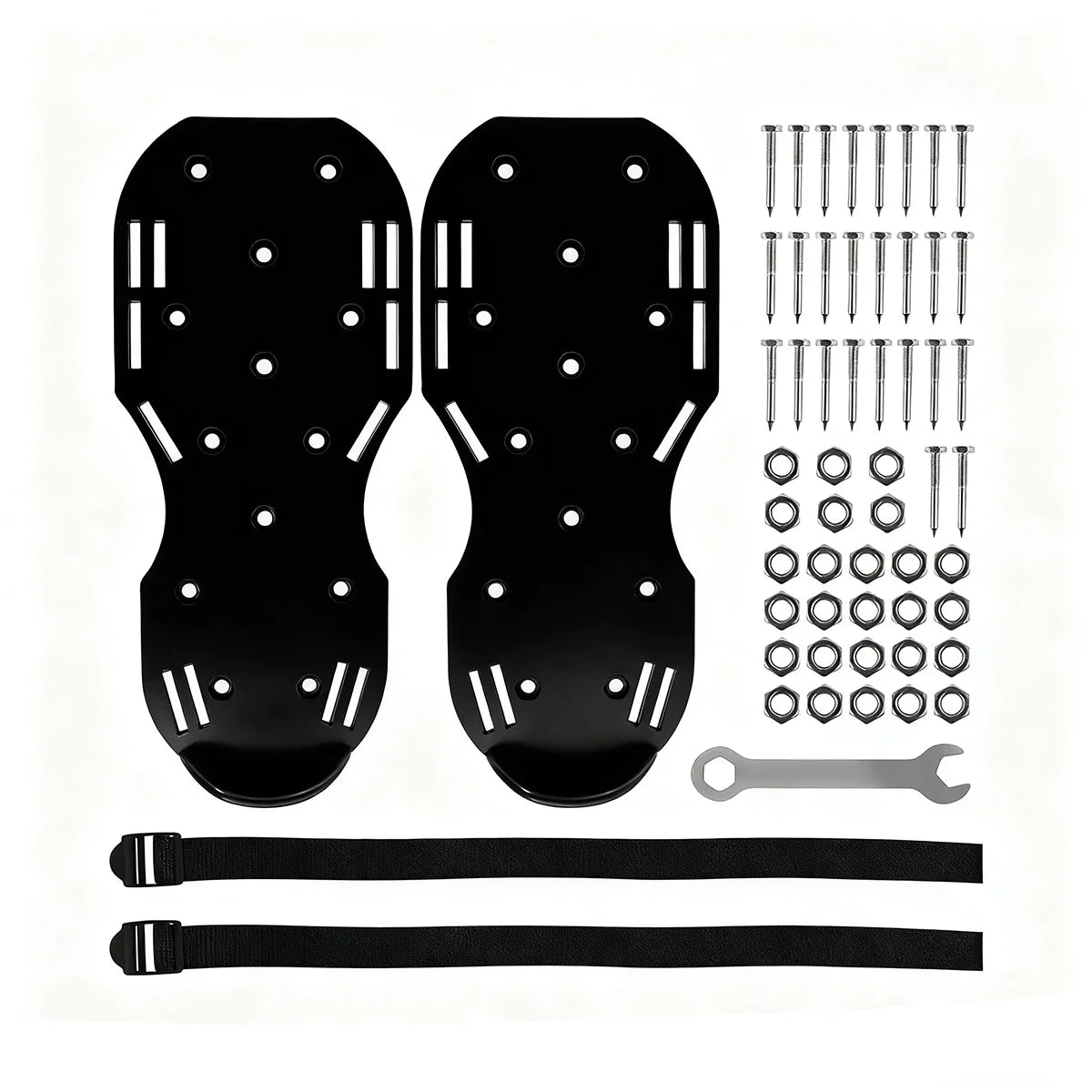 Adjustable Lawn Aerator Shoes and Spike Kit