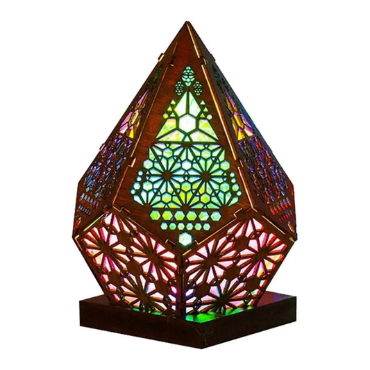 USB LED Projection Lamp Colorful 3D Table & Floor Light for Desk Night Decor - Tampa Home & Garden Store