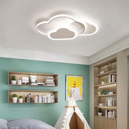 32W LED Ceiling Light | Dimmable Remote Control Cartoon Ceiling Lamp Fixture - Tampa Home & Garden Store