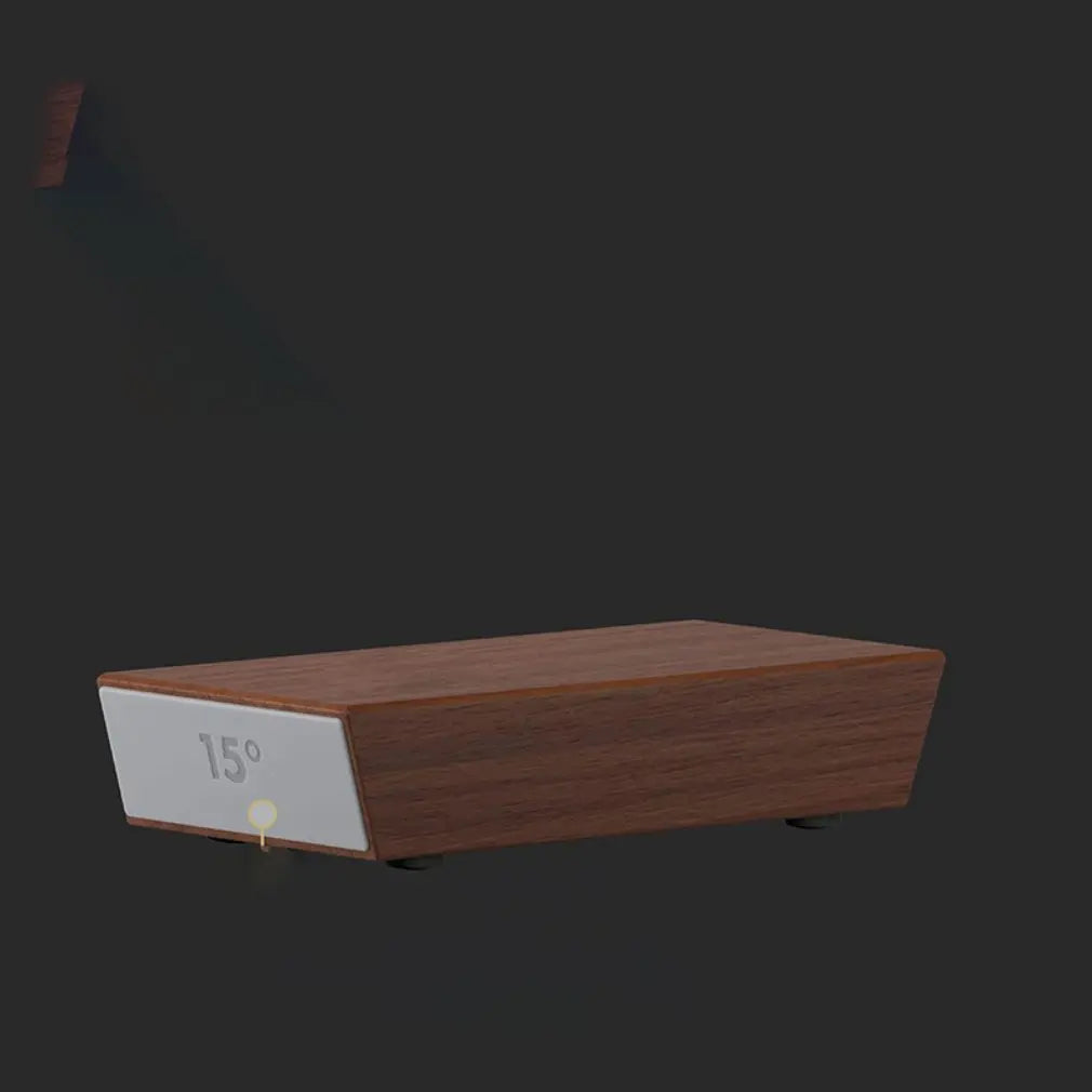 Diamond rolling knife sharpener manual tool with wooden base and 15° angle indicator on Tampa Home & Garden Store