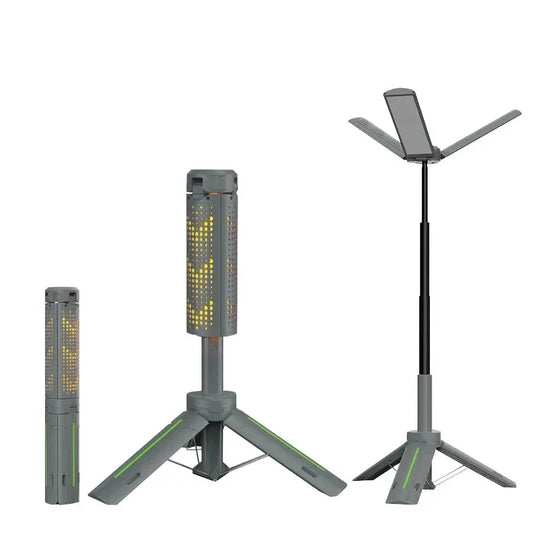 Moktan Sabai 1000LM Rechargeable Camping Lanterns 3-piece set with compact and tripod lanterns on Tampa Home & Garden Store