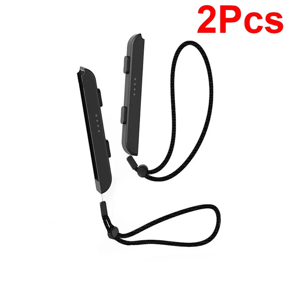 2-pack black braided nylon Switch OLED gamepad wrist straps with clips for controllers on Tampa Home & Garden Store