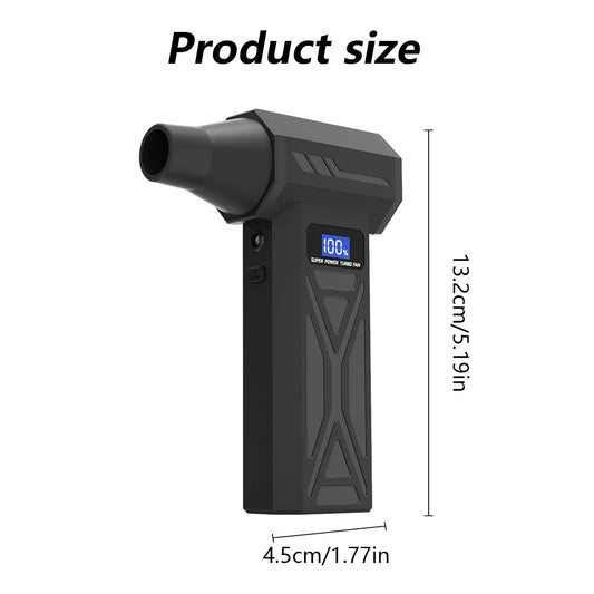 P70 Air Duster 110000RPM Turbo Blower – Cordless Compressed Air Cleaner with LED - Tampa Home & Garden Store