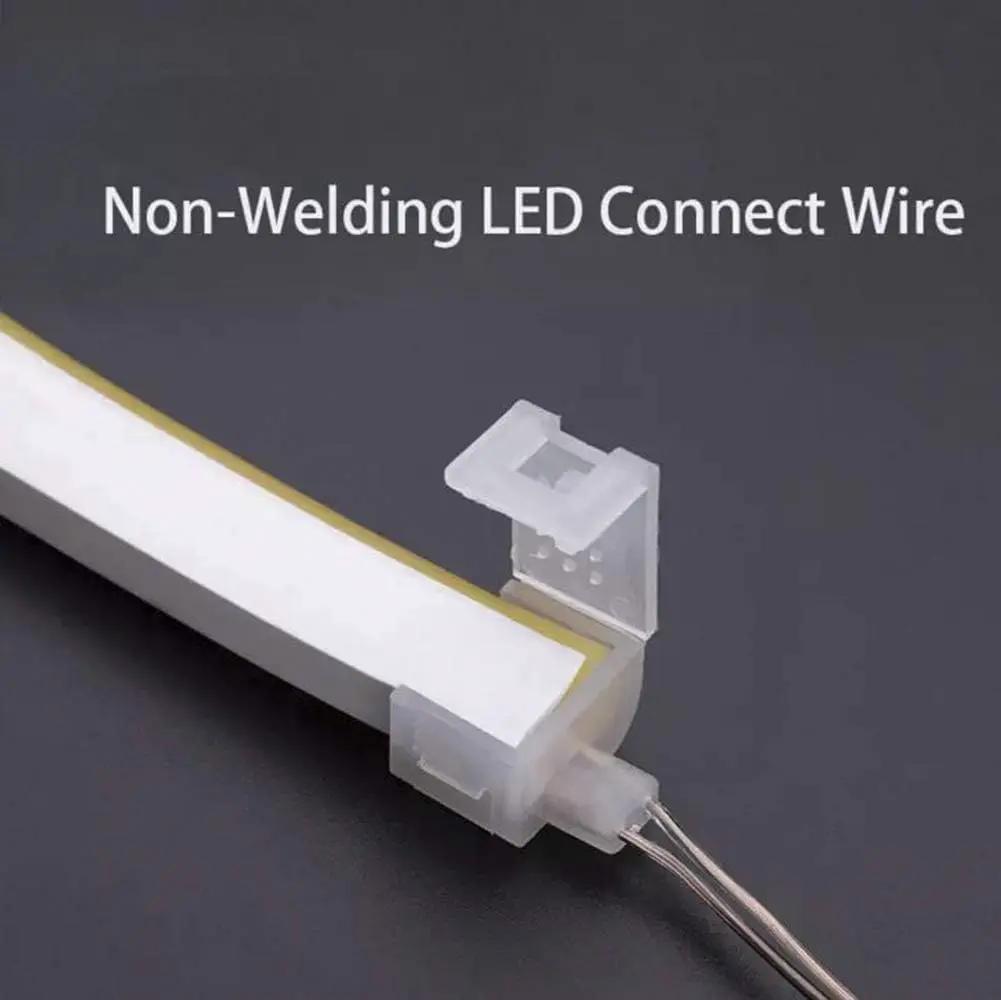 Solderless LED strip connectors for 6x12 neon strip by Kings Outdoor Lighting on Tampa Home & Garden Store
