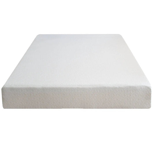 King Size 10 Inch Bio Foam Memory Foam Mattress by HomePacific white surface on Tampa Home & Garden Store