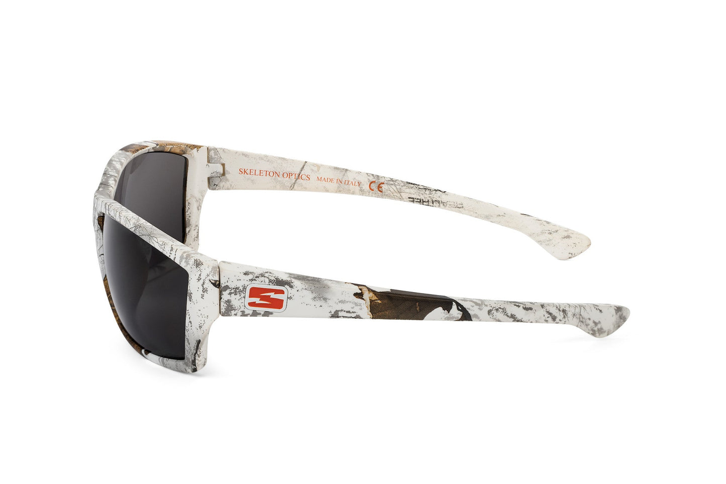 Scout Realtree Xtra sunglasses with white camo frame and dark lenses Skeleton Optics on Tampa Home & Garden Store