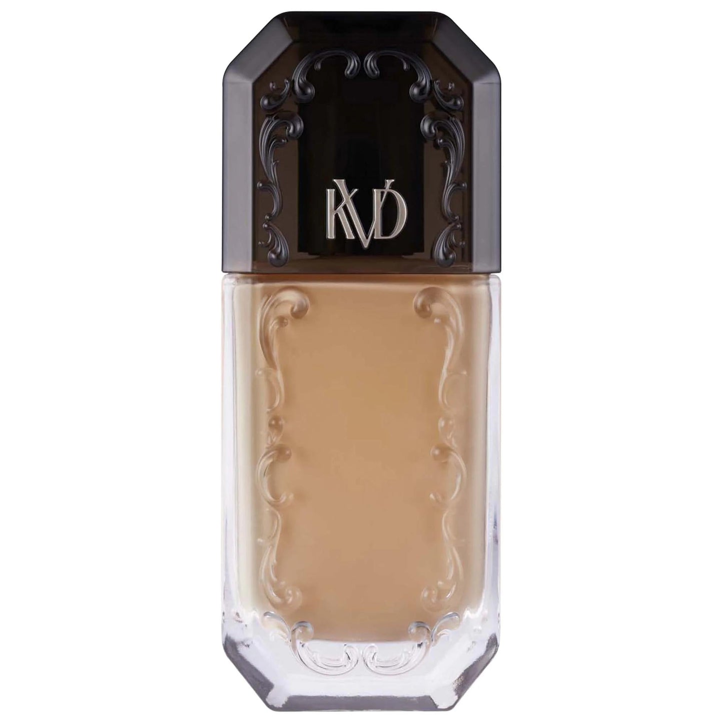 Foundation Good Apple full coverage serum beige bottle with KD logo cap on Tampa Home & Garden Store