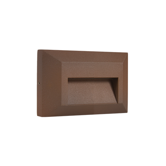 STA03 4W Low Voltage Cast Aluminum Rectangular Surface Mount LED Stair Step or Deck Light - Tampa soil911.com