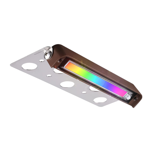 STBR05 7 Inch 3W RGBW LED Retaining Wall Lights, Hardscape Color Changing 12V-24V Low Voltage Landscape Lights - Tampa soil911.com