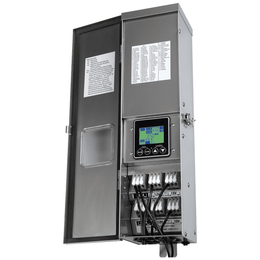 STS600 600W Digital 12V, 15V Low Voltage Transformer with Photocell & Timer IP65 - Tampa Home & Garden Store