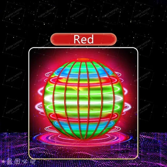 Flying LED Ball Toy for Kids – Hand Controlled 360° Rotating Cosmic Globe - Tampa Home & Garden Store