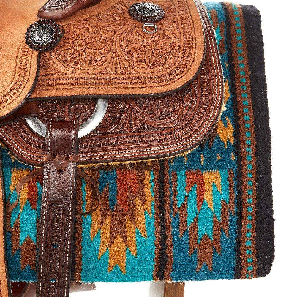 Sandhill 36x34 New Zealand Wool Saddle Blanket - Tampa Home & Garden Store