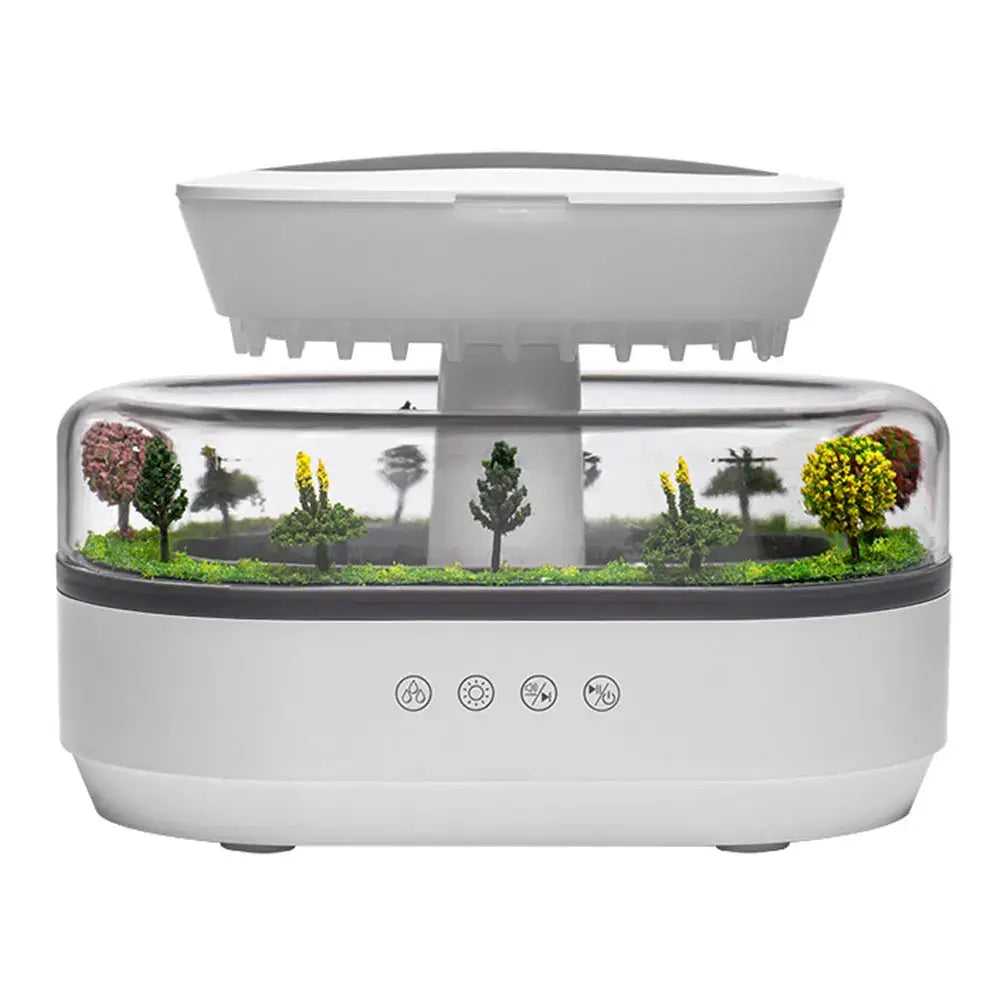 Cloud Rain Humidifier Rainfall Aromatherapy Diffuser with 7 Color Light for Home - Tampa Home & Garden Store